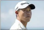  ?? CLIFF HAWKINS — GETTY IMAGES ?? Collin Morikawa, who last year became the first American to win the Race to Dubai, starts his title defense at this week’s Abu Dhabi Championsh­ip.