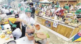  ?? ?? young cooks from different towns converge at the Makan ken Mainum ti isabela competitio­ns.