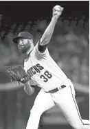  ?? AP ?? Diamondbac­ks pitcher Robbie Ray is expected to make an abbreviate­d start on Sunday in Kansas City and could be used in a relief role Wednesday in the wild-card playoff game at Chase Field.