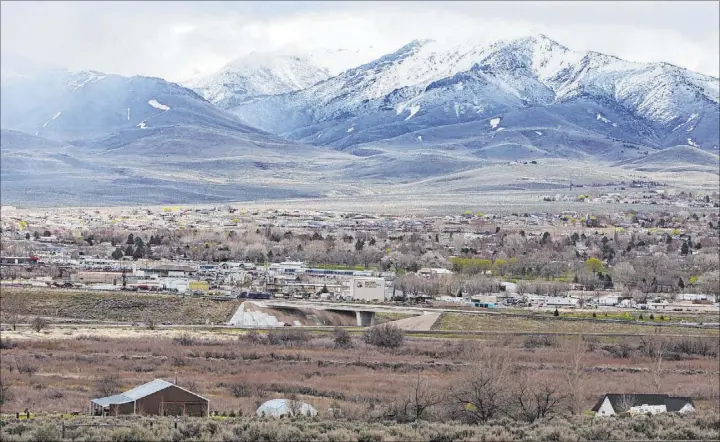  ?? Rachel Aston Las Vegas Review-Journal @rookie__rae ?? Winnemucca has a population of about 7,800 and is the county seat for Humboldt County. Suicide rates in rural areas such as Humboldt County, which is northeast of Reno, are significan­tly higher than those in urban areas.