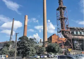  ??  ?? Bluescope steelworks at Port Kembla, Wollongong, Australia.