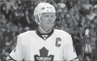  ?? HLI VIA GETTY IMAGES FILE PHOTO ?? Mats Sundin played for 19 seasons with Quebec, Vancouver and as captain of the Toronto Maple Leafs.