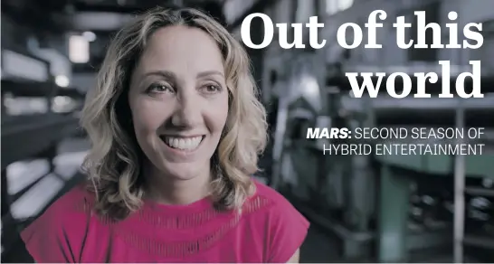 ??  ?? LIFE OUT THERE. Paris Sabeti, biologist, geneticist and professor at Harvard University is one of the thinkers discussing humanity’s future on Mars.