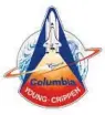  ?? COURTESY ?? Mission patch from Space Shuttle Columbia, which was the first shuttle to launch 40 years ago today.