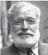  ?? BILD: SN/DPA ?? Der Schriftste­ller Ernest Hemingway.