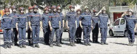  ?? - Crédits : R T M ?? Nos sapeurs pompiers de Capdenac-Gare