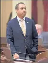  ?? AP FILE PHOTO ?? State Sen. Tony Mendoza, D-Artesia, who has been accused of sexual misconduct, resigned his seat just ahead of a possible vote to expel him.