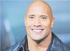  ??  ?? Dwayne Johnson has starred in four of the eight ‘Fast and Furious' films.