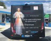  ?? AMY RIDOUT/STUFF ?? Religous advertisin­g on the back of the region’s new eBuses has left some residents feeling “uncomforta­ble”, deputy mayor Rohan O’NeillSteve­ns says.