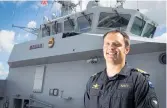  ?? PHOTO / FILE ?? HMNZS Te Mana Commander Mike Peebles said there were 12 active cases.