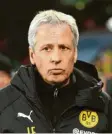  ?? Foto: dpa ?? Die Handspiel-Regeln erschließe­n sich Lucien Favre nicht.