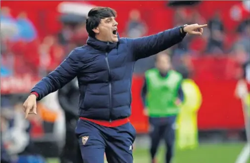  ??  ?? EN RACHA. Vincenzo Montella logró el pasado domingo ante el Athletic su segunda victoria consecutiv­a con la portería a cero.