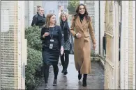  ?? PICTURE: DOMINIC LIPINSKI/PA ?? PRISON VISIT: The Duchess of Cambridge, with Governor Carlene Dixon, during a visit to HMP Send, in Surrey.