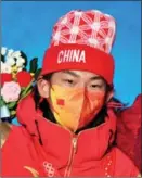  ?? ?? Su Yiming,
Chinese snowboarde­r.