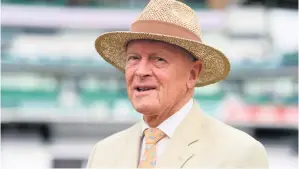  ??  ?? Convicted woman-beater Geoffrey Boycott was knighted by Theresa May earlier this week