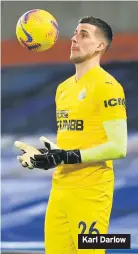  ??  ?? Karl Darlow