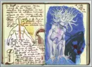 ?? PHOTO COURTESY INSIGHT EDITIONS ?? Some of Guillermo del Toro’s notebooks will be on display in “Guillermo del Toro: At Home with Monsters” at the Los Angeles County Museum of Art Aug. 1-Nov. 27.