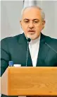  ??  ?? Mohammad Javad Zarif