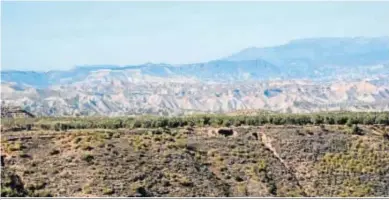  ?? R. MARTÍNEZ / DIPGRA ?? El Geoparque de Granada quiere facilitar a sus visitantes informació­n para mejorar su experienci­a.