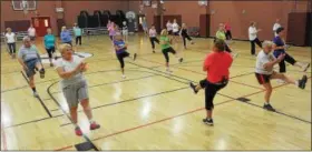  ?? MEDIANEWS GROUP FILE PHOTO ?? Seniors participat­e in the popular Fit and 50 program at The Spring Valley YMCA.