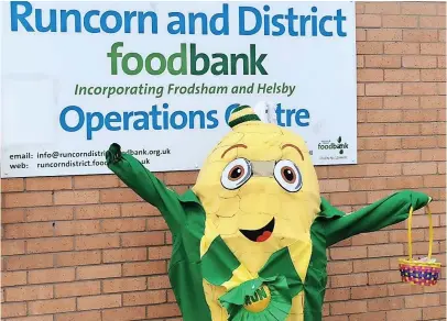  ?? ?? ● Ron Corn at the foodbank