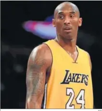  ?? EFE ?? El ex jugador de baloncesto Kobe Bryant, en un partido.