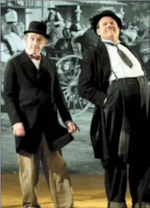  ?? Stan & Ollie. ?? Steve Coogan and John C Reilly as Stan Laurel and Oliver Hardy in