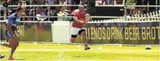  ?? Picture: SUPPLIED ?? HIGH-FLYER: Local rugby team Kia Vipers represente­d Komani with distinctio­n at the Cape Town 10s rugby tournament recently, reaching the plate final