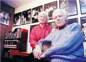  ?? GORD WALDNER/The StarPhoeni­x files ?? Marion and Walter Mills, seen here in 1995, were married for 62 years.