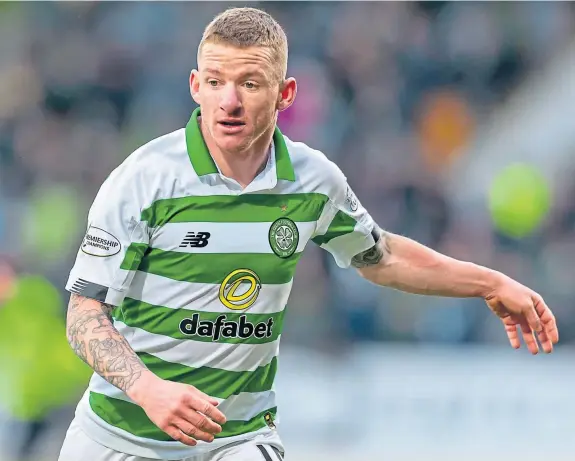  ?? Picture: Shuttersto­ck. ?? Former Celtic star Jonny Hayes is one of a number of players United gaffer Robbie Neilson is considerin­g moving for.