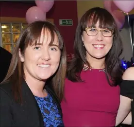  ??  ?? Patrice McGee, Claire Richardson, Leona Burgess and Mary McGee at Leona’s 40th birthday celebratio­ns at Dundalk Stadium.