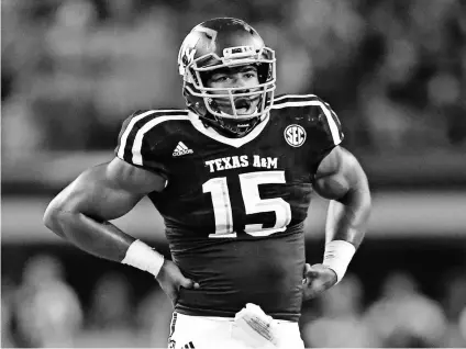  ?? KEVIN JAIRAJ, TODAY SPORTS ?? Myles Garrett had 81⁄ sacks last season and was a consensus All-American at Texas A&M. 2