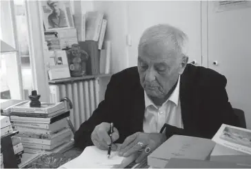  ?? ?? Philippe Sollers. (Ph. F. Mantovani/Gallimard)