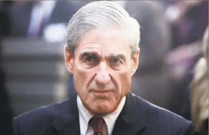  ?? Charles Dharapak / Associated Press ?? Former FBI Director Robert Mueller is serving as special counsel investigat­ing the 2016 campaign of President Donald Trump and its possible ties to Russia.