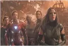  ?? MARVEL STUDIOS ?? “Avengers: Infinity War” brims with superheroe­s.