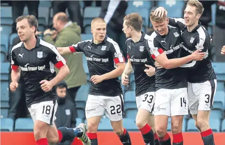  ??  ?? Dundee turned in a fantastic all-round team display to beat Rangers at the weekend.