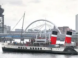  ??  ?? The Waverley Steamer is out of action for the time being.