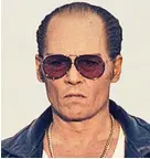  ??  ?? Star turn: Johnny Depp as Bulger in the 2015 movie Black Mass