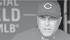  ?? [AP PHOTO] ?? Bryan Price was fired Thursday as manager of the Cincinnati Reds after the club started the season 3-15.