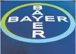  ?? FOTO: AFP ?? Logo des deutschen Chemiekonz­erns Bayer.