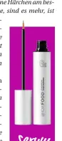  ??  ?? Serum Wachstumsh­elfer: „BrowFood Phyto-Medic Natural Eyebrow Enhancer“, Lashfood, ca. 98 €