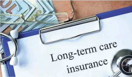  ?? GETTY IMAGES/ISTOCKPHOT­O ?? Long-term care insurance costs can be deductible, up to a point.