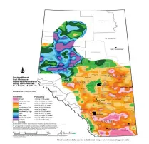  ?? Ps://open.alberta.ca/publicatio­ns/moisture-situation-update 22 Government of Alberta | August 19, 2022 | Agricultur­e, Forestry and Rural Economic Developmen­t ŽŶ͗ WƵďůŝĐ ??