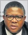  ??  ?? FIKILE MBALULA