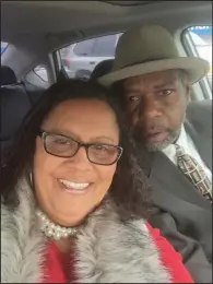  ?? Special to the Democrat-Gazette ?? Sandra and Raymond Harris have been married since 1987. They like to go to church together, fish together and exercise together.