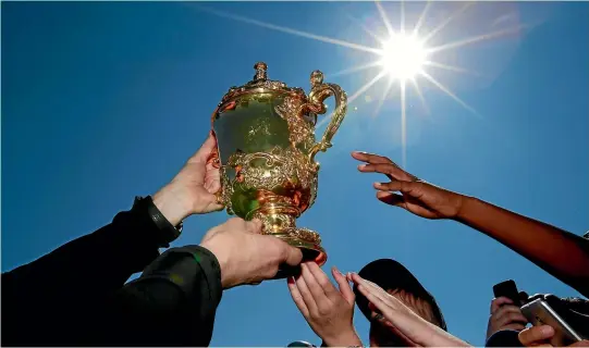  ?? GETTY IMAGES ?? Many people like to get their hands on sporting silverware, but some people believe this has led to a win at all costs attitude within several New Zealand sports organisati­ons.