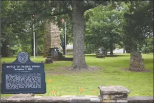  ?? The Sentinel-Record/Corbet Deary ?? RICH HISTORY: Visitors to Prairie Grove Battlefiel­d State Park will learn of its rich Civil War history.