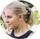  ?? FOTO:JARINA LESKINEN ?? Personliga tränaren Ida Gustafsson säger att hon väl förstår att många kunder är skeptiska och oroliga, eftersom i princip vem som helst kan kalla sig PT i Finland.