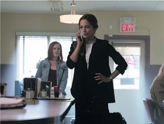  ?? CBC FILES ?? Vancouver’s Kristen Kreuk plays a lawyer who returns to her small town to face a medical mystery and her past.