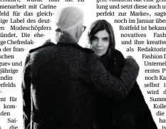  ??  ?? Gute Freunde: Lagerfeld und Roitfeld – hier noch vereint.